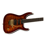 Jackson Pro Plus Series Soloist SLA3Q (Amber Tiger Eye) with Hardshell Case