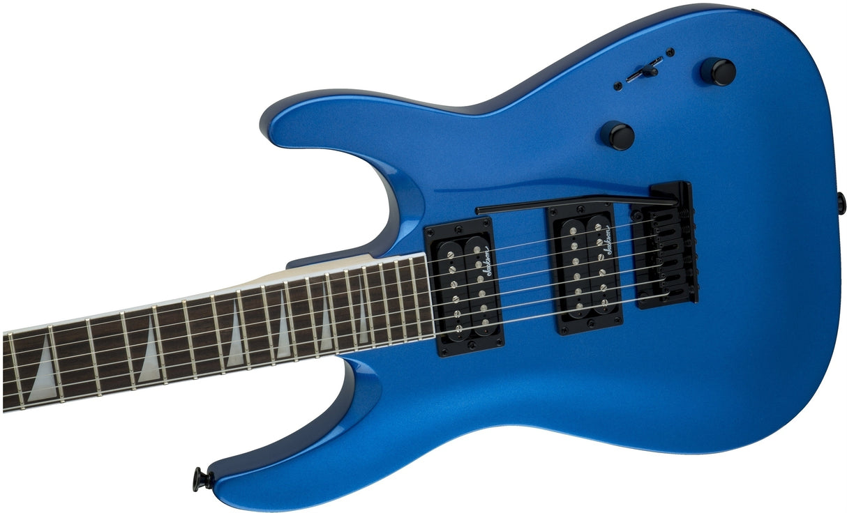 Jackson JS Series Dinky Arch Top JS22 DKA, Metallic Blue Electric Guitar