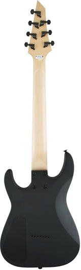 Jackson JS Series Dinky Arch Top JS22-7 DKA HT, Satin Black Electric Guitar