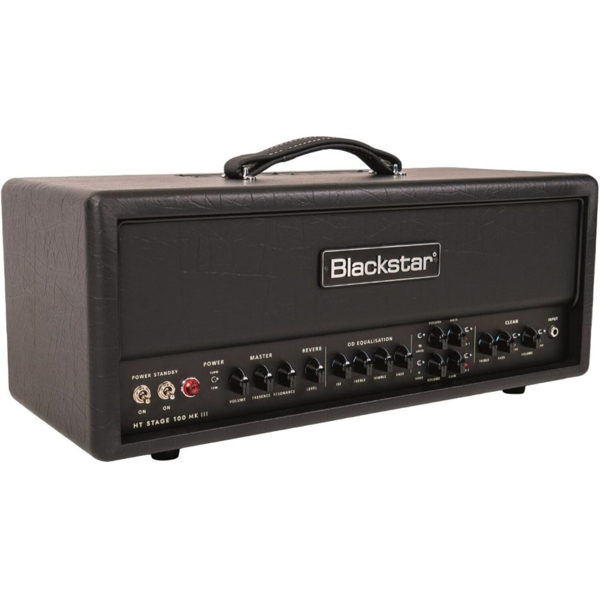 Blackstar HT Club 100 HTV-100 MKIII 100-Watt Compact Tube Head with 2-Way Footcontroller