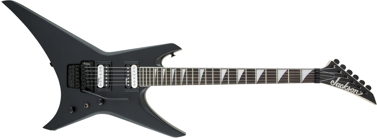 Jackson JS Series Warrior JS32 Electric Guitar (Satin Black) with Molded Case