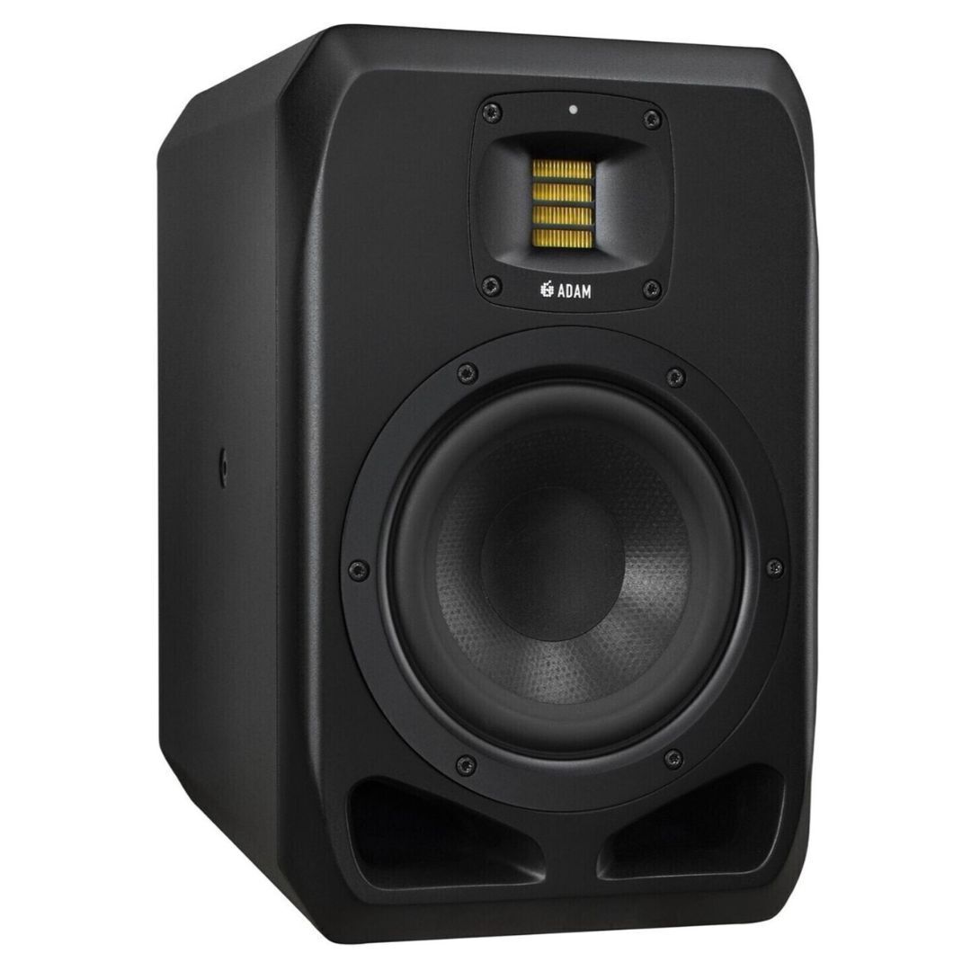 Adam Audio S2V 7in Powered Studio Monitor (Pair) with XLR to 1/4 TRS Cables (2)