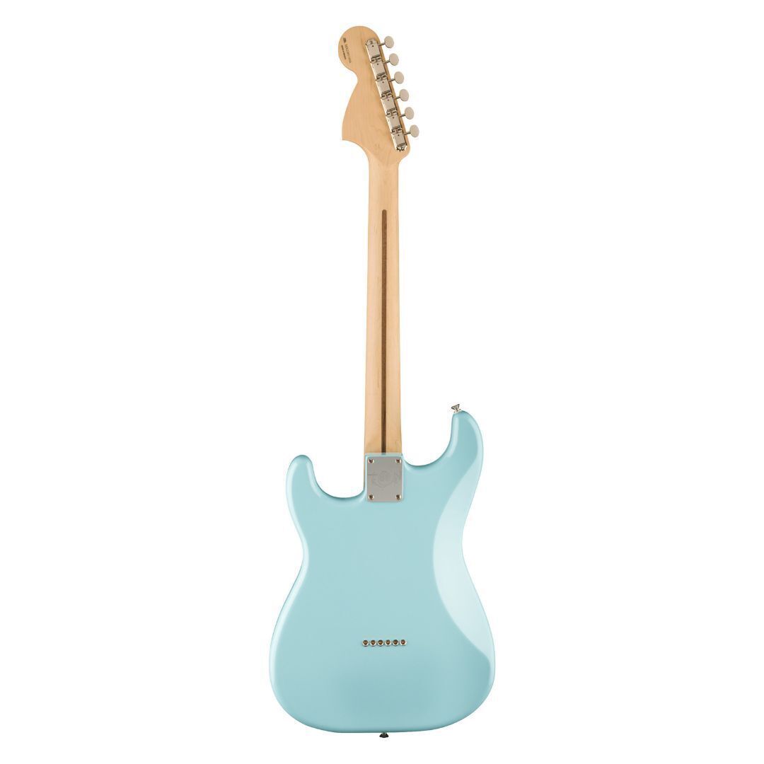 Fender Limited Edition Tom Delonge Stratocaster,  Daphne Blue Electric Guitar