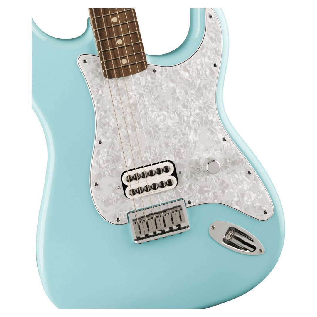 Fender Limited Edition Tom Delonge Stratocaster,  Daphne Blue Electric Guitar