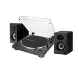 Audio-Technica AT-LP60XBT Bluetooth Stereo Turntable (Black) with Speakers Pairs