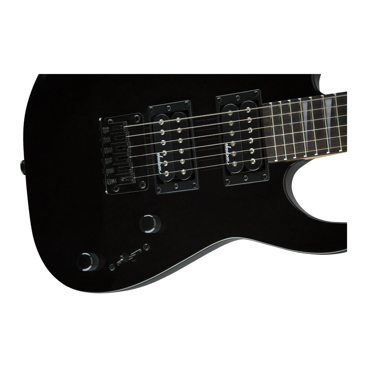 Jackson JS Series Dinky Minion JS1X Electric Guitar (Gloss Black) with Gig Bag