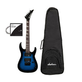 Jackson JS Series Dinky Minion JS1X Guitar (Blue Burst) with Gig Bag and Strings