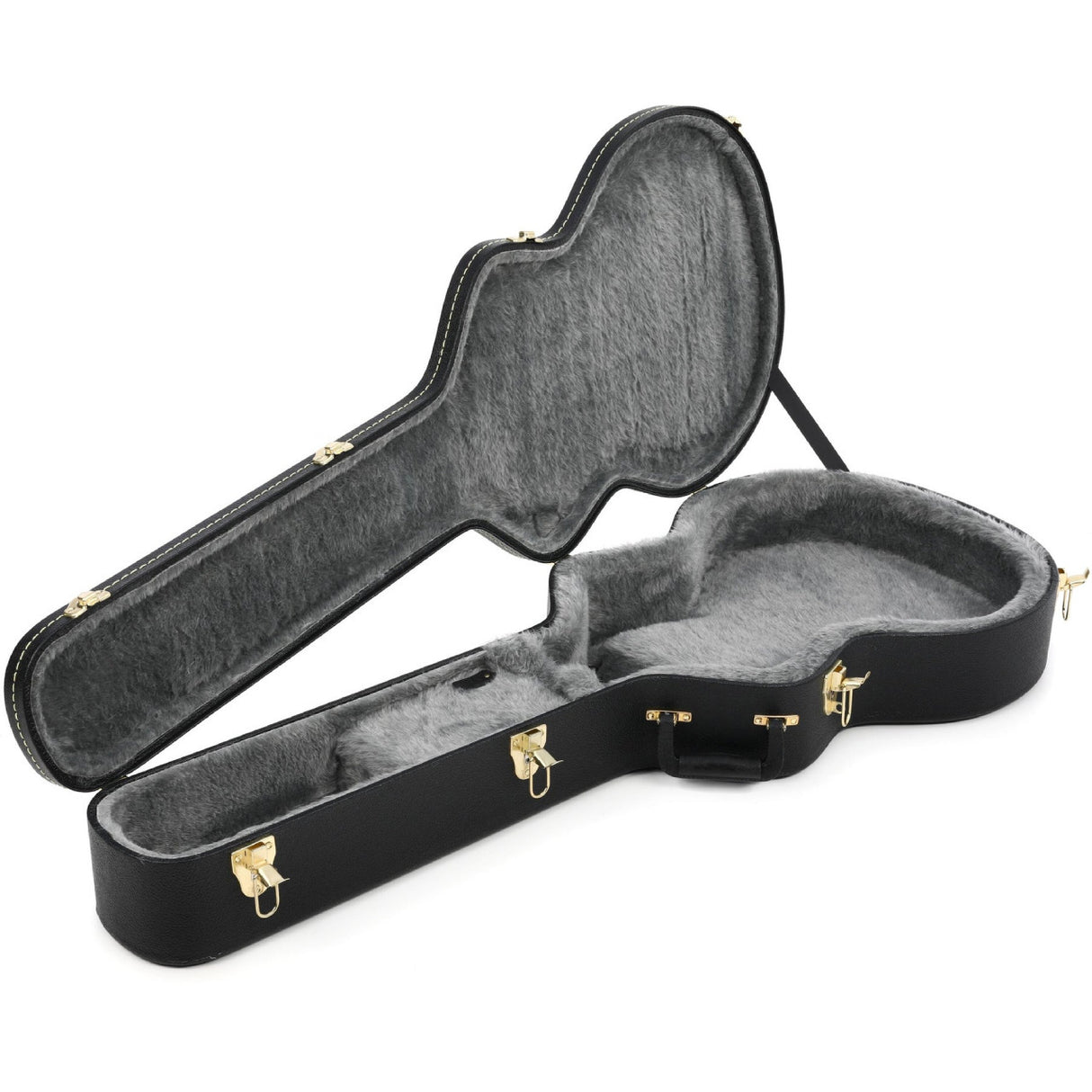 Gretsch G6298 Flat Lid Hard Shell Case for Electromatic 12-String Guitar (Black)