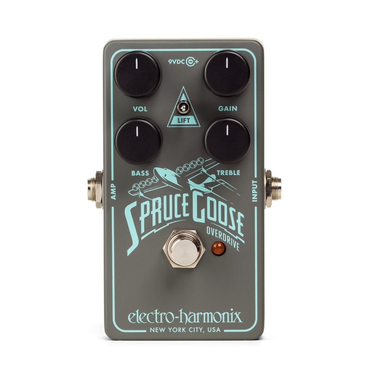 Electro Harmonix SPRUCE GOOSE Overdrive Guitar Effects Pedal