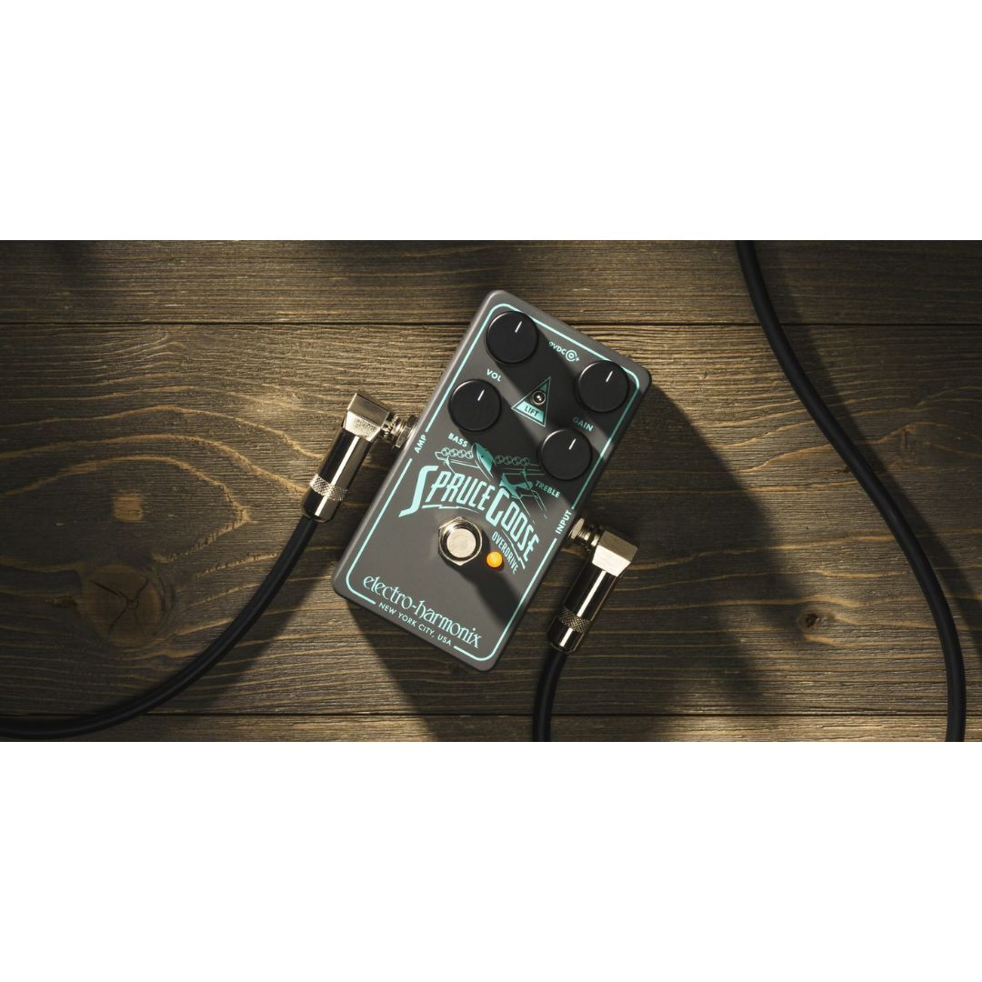 Electro Harmonix SPRUCE GOOSE Overdrive Guitar Effects Pedal