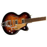 Gretsch G5655T-QM Electromatic Jr. Quilt Semi-Hollow Electric Guitar, Sweet Tea