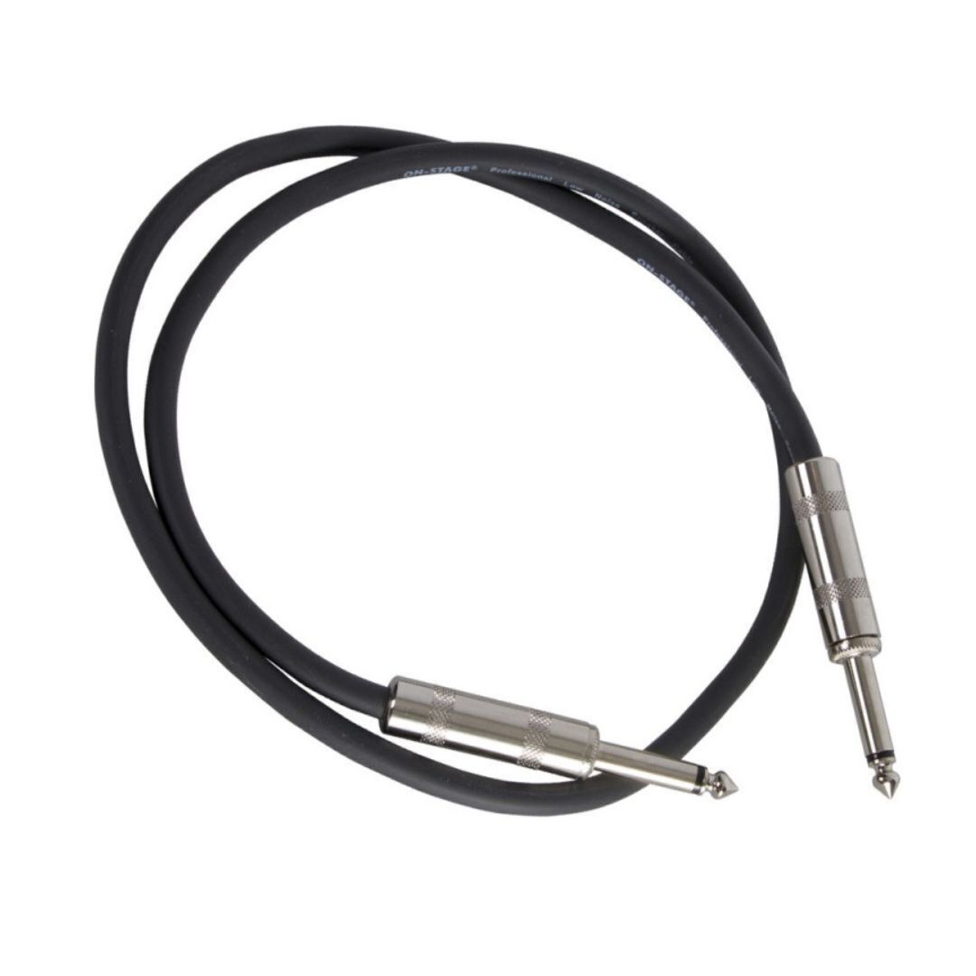 On Stage Speaker Cable (3', QTR-QTR)