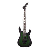 Jackson JS Series Dinky Arch Top JS32Q DKA Guitar, Transparent Green Burst