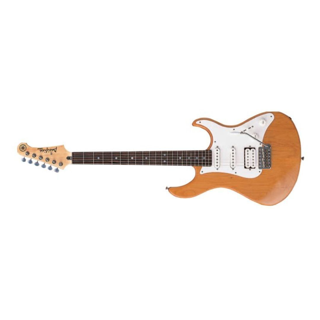 Yamaha PAC112V 6-String Electric Guitar with Alnico V Pickups (Right-Handed, Yellow Natural Satin)