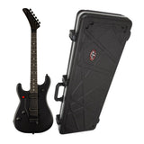 EVH 5150 Series Standard Guitar (Left-Handed, Stealth Black) with Hard Case