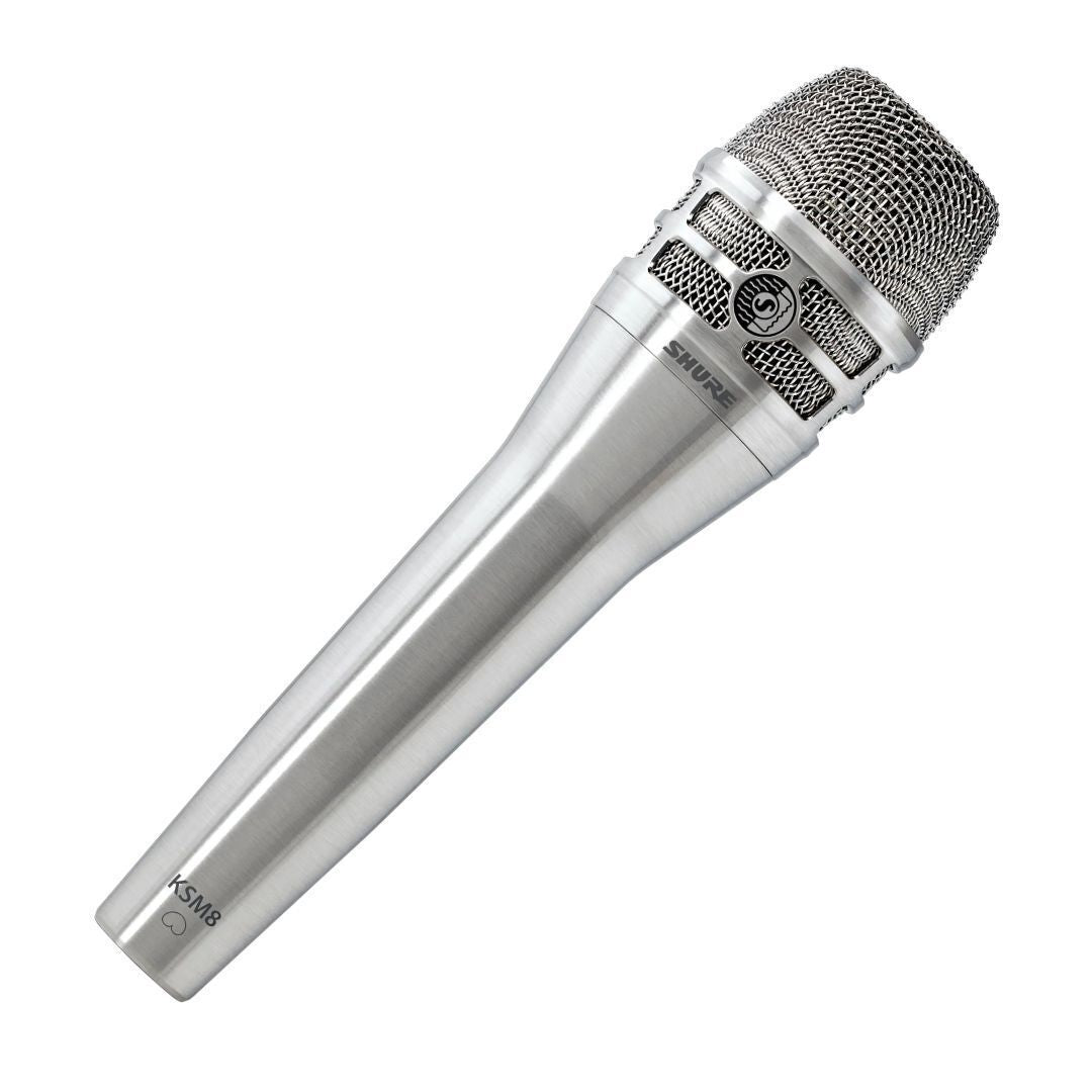 Shure KSM8 Dualdyne Vocal Cardioid Dynamic Microphone - Nickel