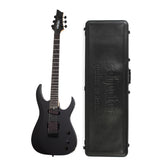 Schecter Sunset-6 Triad 6-String Electric Guitar (Black) with Hard Case