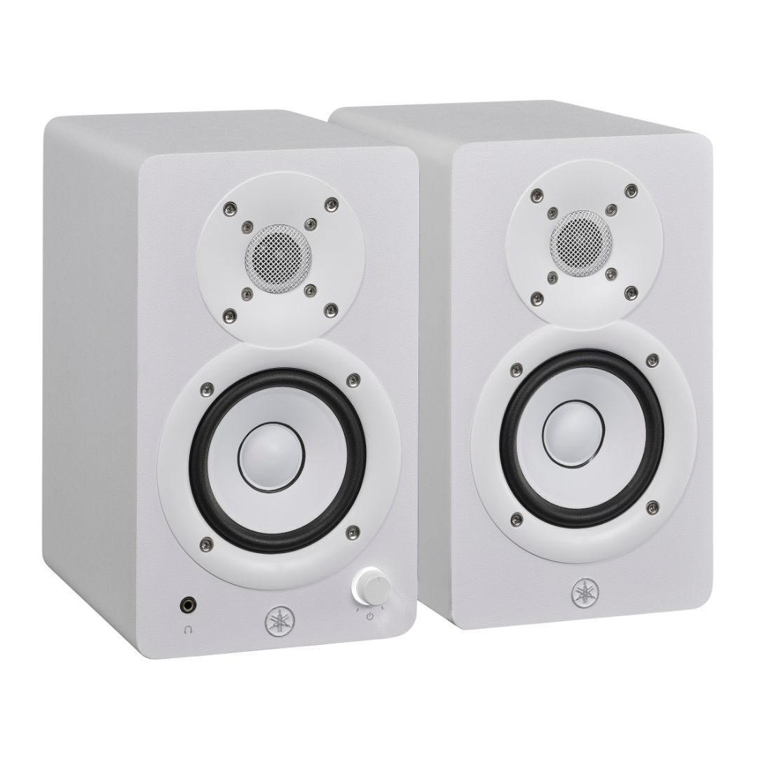 Yamaha 4.5-Inch Powered Studio Monitors - Pair, White