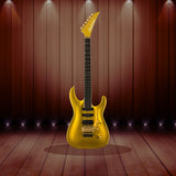 Jackson Pro Plus Series Soloist SLA3 Electric Guitar (Gold Bullion) with Case