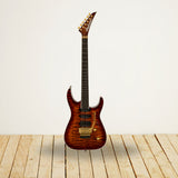 Jackson Pro Plus Series Soloist SLA3Q (Amber Tiger Eye) with Hardshell Case