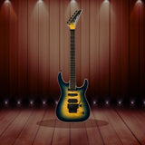 Jackson Pro Plus Soloist SLA3Q Electric Guitar (Blue) with Hard Case