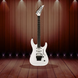 Jackson Pro Plus Series Soloist SLA3 Electric Guitar (Snow White) with Case