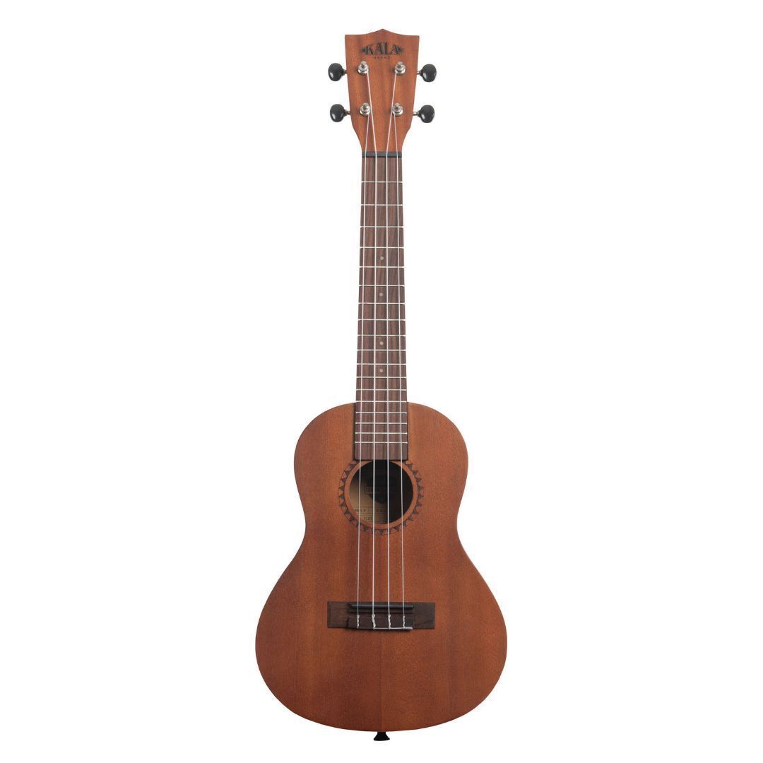 Kala Learn To Play Ukulele Concert Starter Kit with Lessons, Tuning App & Guide
