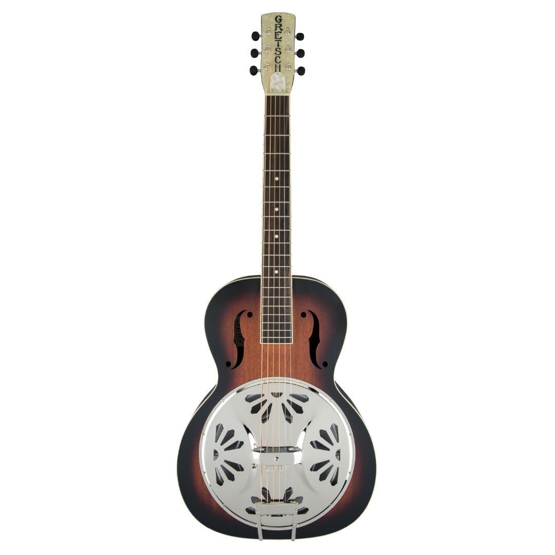 Gretsch G9220 Bobtail Round-Neck Resonator Guitar, 2-Color Sunburst