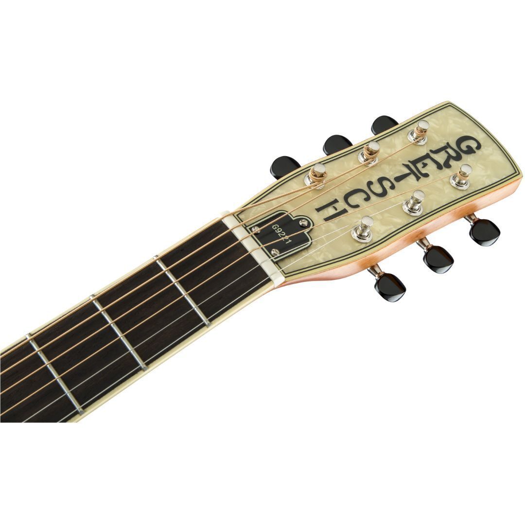 Gretsch G9221 Bobtail Steel Round-Neck and Body Resonator Guitar, Fishman Pickup