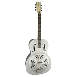 Gretsch G9221 Bobtail Steel Oval-Neck and Body Resonator Guitar, Fishman Pickup (Open Box)