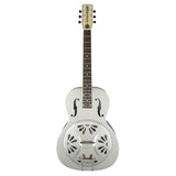 Gretsch G9221 Bobtail Steel Oval-Neck and Body Resonator Guitar, Fishman Pickup (Open Box)