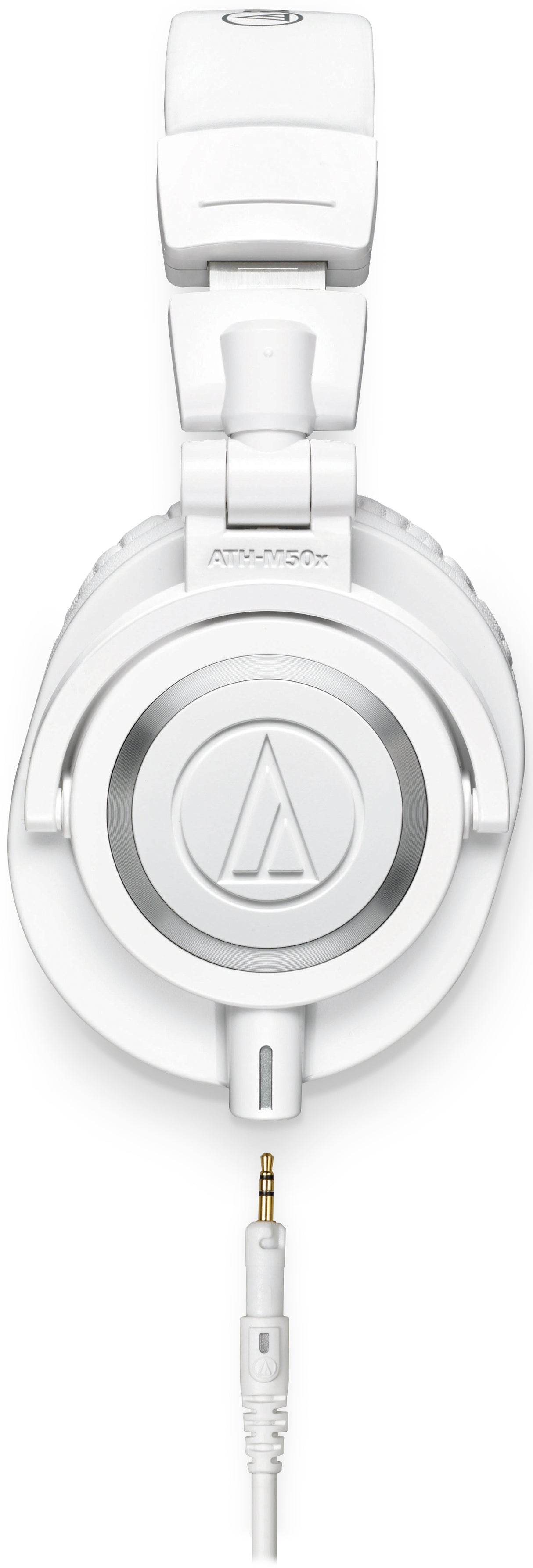 Audio-Technica ATH-M50XWH Professional Studio Monitor Headphones (White) Bundle