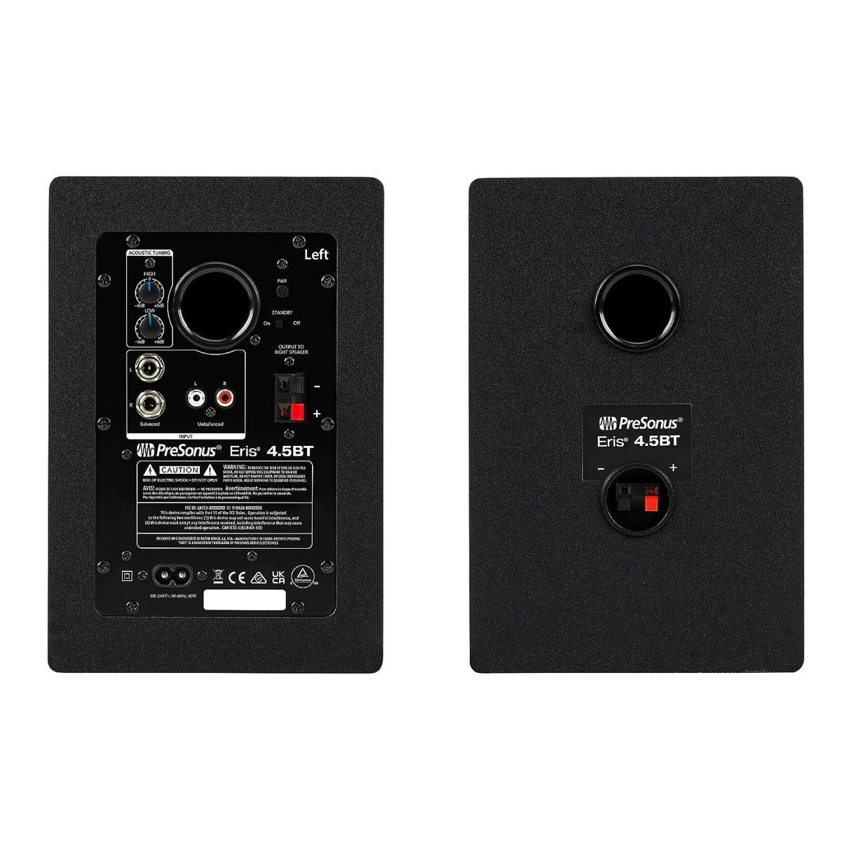 PreSonus Eris 4.5BT 2nd Gen 4.5-Inch Media Reference Monitors with Bluetooth