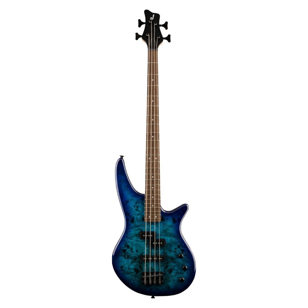 Jackson JS Series Spectra Bass JS2P, Laurel Fingerboard, Blue Burst