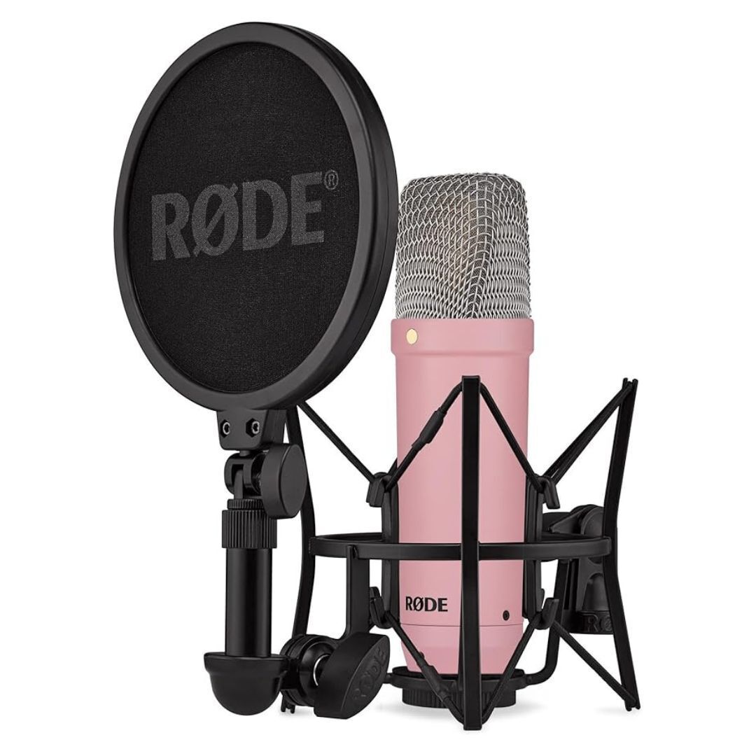 Rode NT1 Signature Series Studio Condenser Microphone (Pink)