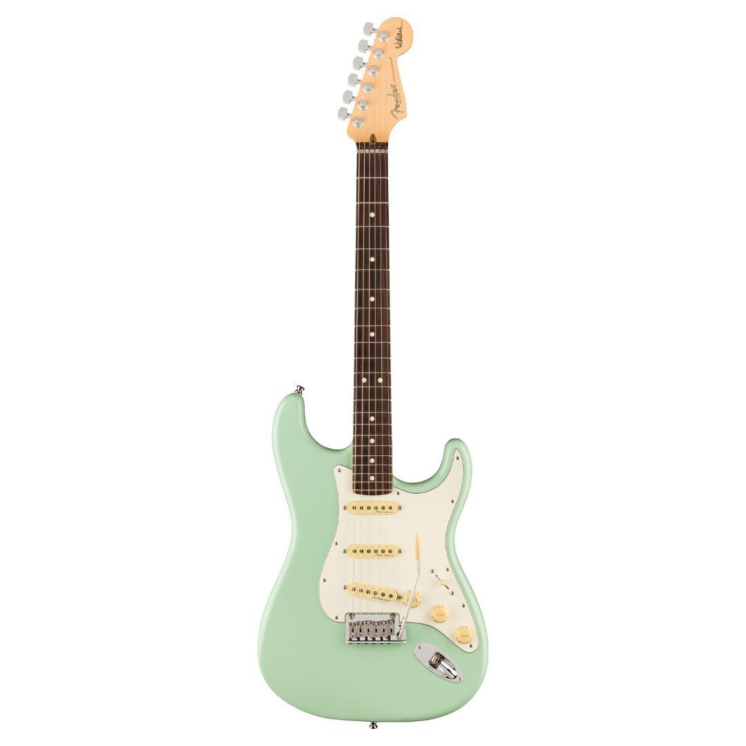 Fender Jeff Beck Stratocaster Electric Guitar, Rosewood Fingerboard - Surf Green
