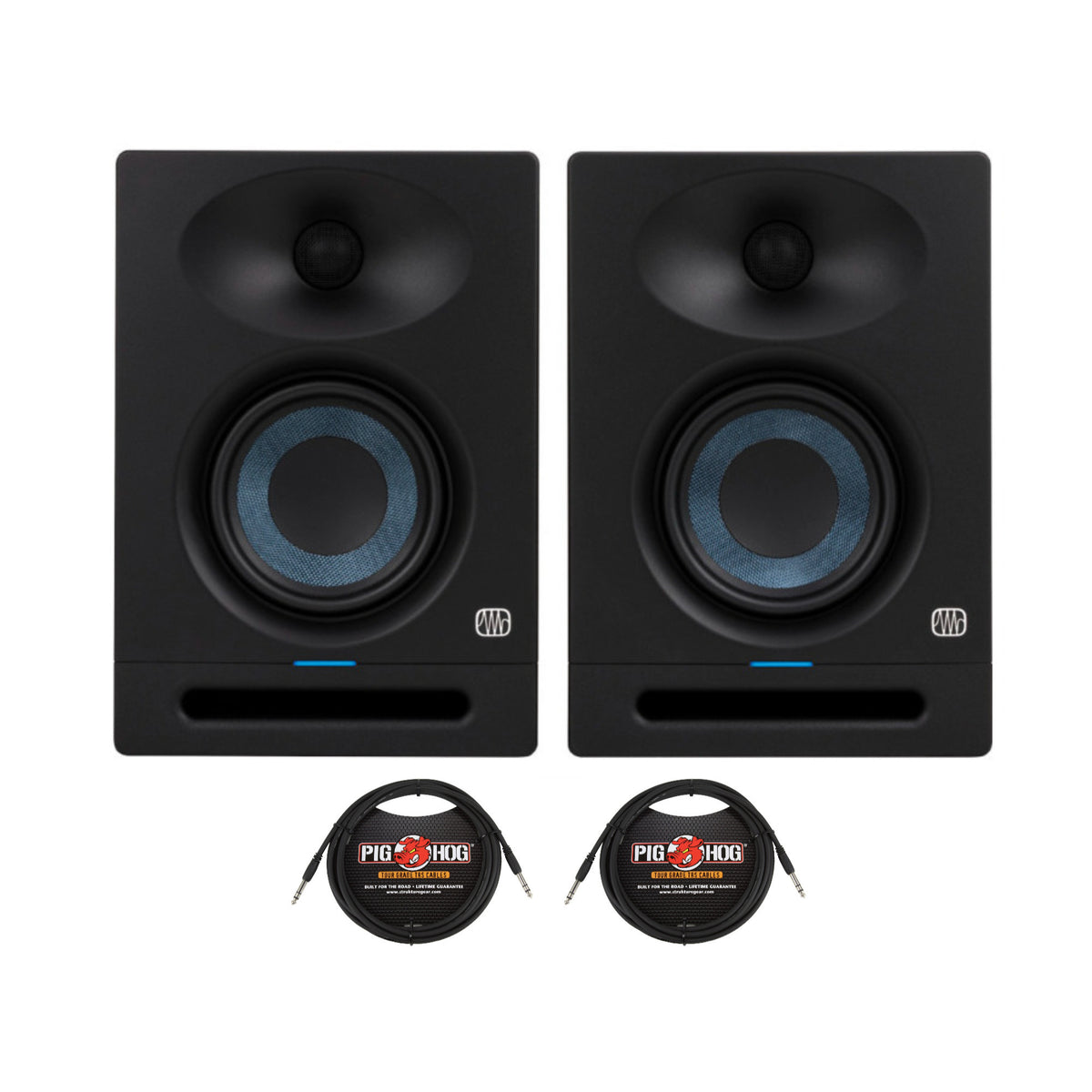 PreSonus Eris Studio 5 5.25-Inch Active Studio Monitor 1/4-Inch TRS Cable