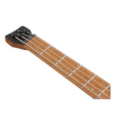 Ibanez EHB1000AOM EHB Ergonomic Headless Bass 4  String, Arctic Ocean Matte