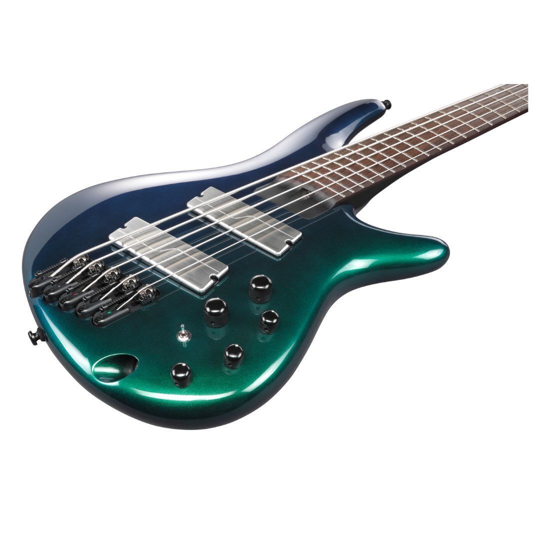 Ibanez SRMS725 SR Bass Workshop 5-String Electric Bass Multiscale,Blue Chameleon