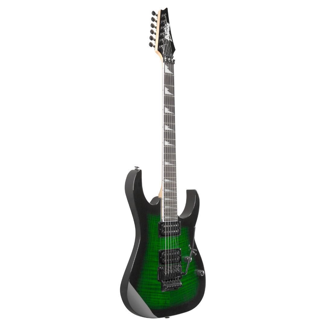 Ibanez GRG320FATEB GIO RG 6 String Electric Guitar - Transparent Emerald Burst