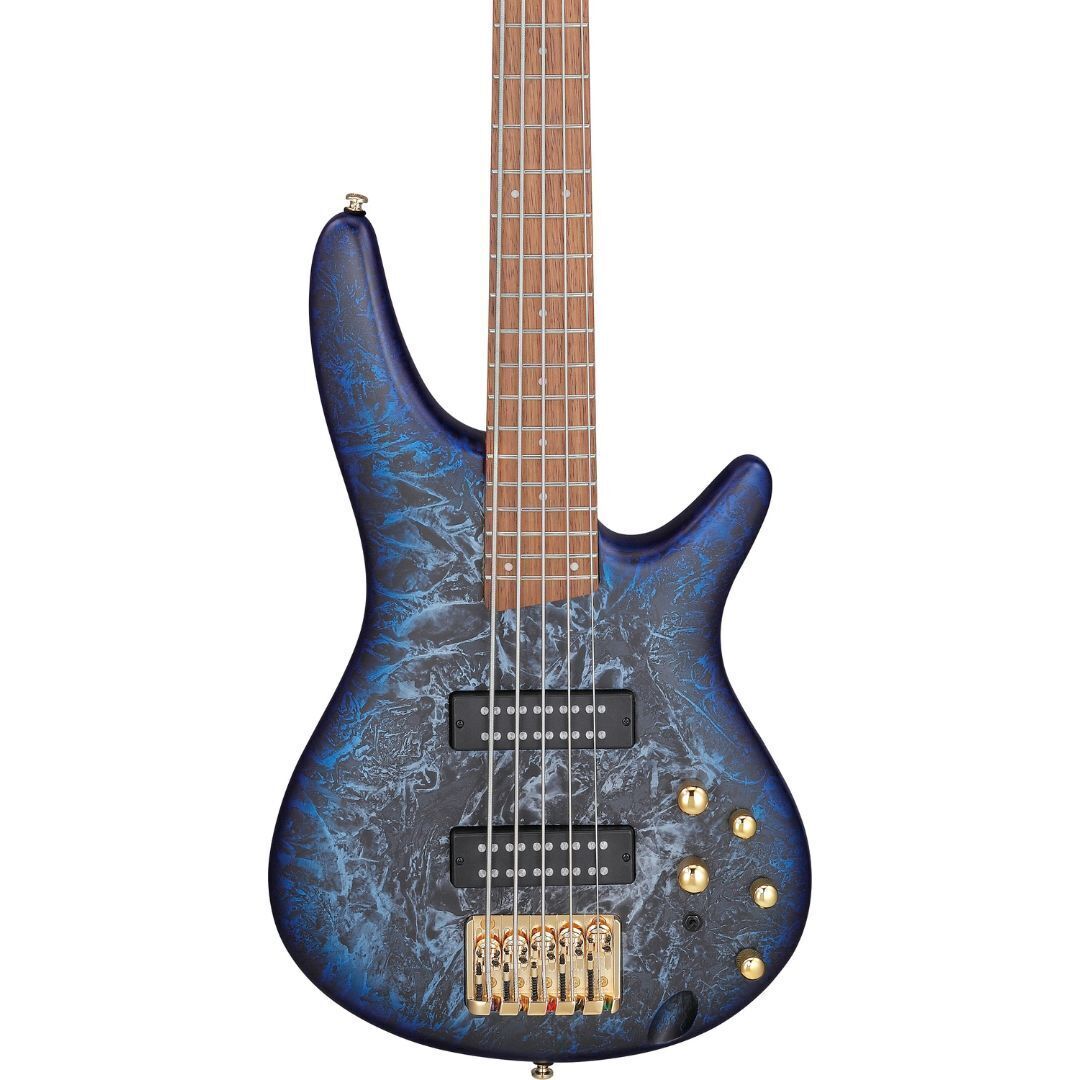 Ibanez SR305EDXCZM SR Standard 5 String Electric Bass - Cosmic Blue Frozen Matte