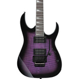 Ibanez GRG320FATVT GIO RG 6 String Electric Guitar - Transparent Violet Sunburst