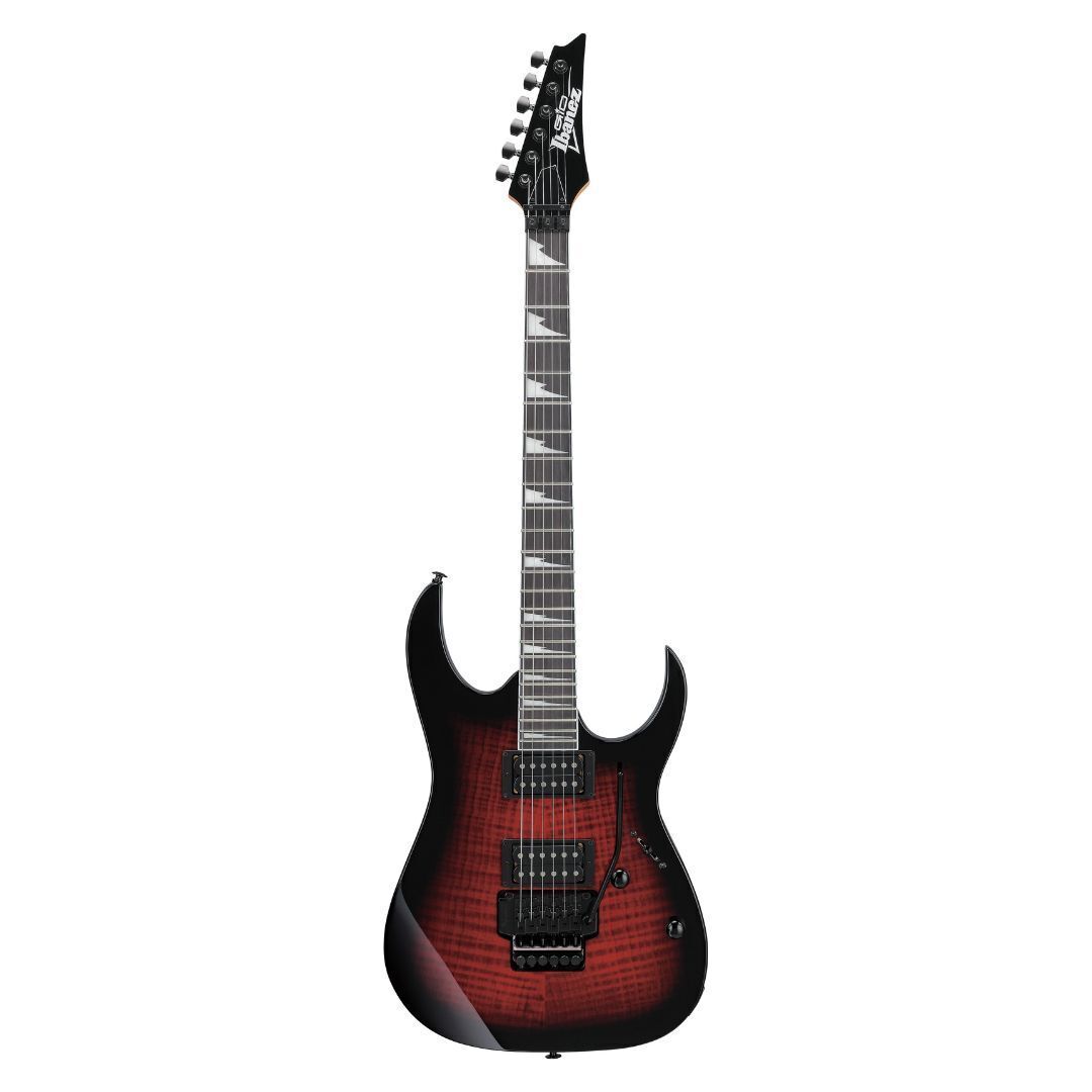 Ibanez GRG320FATRB GIO RG 6 String Electric Guitar - Transparent Red Burst