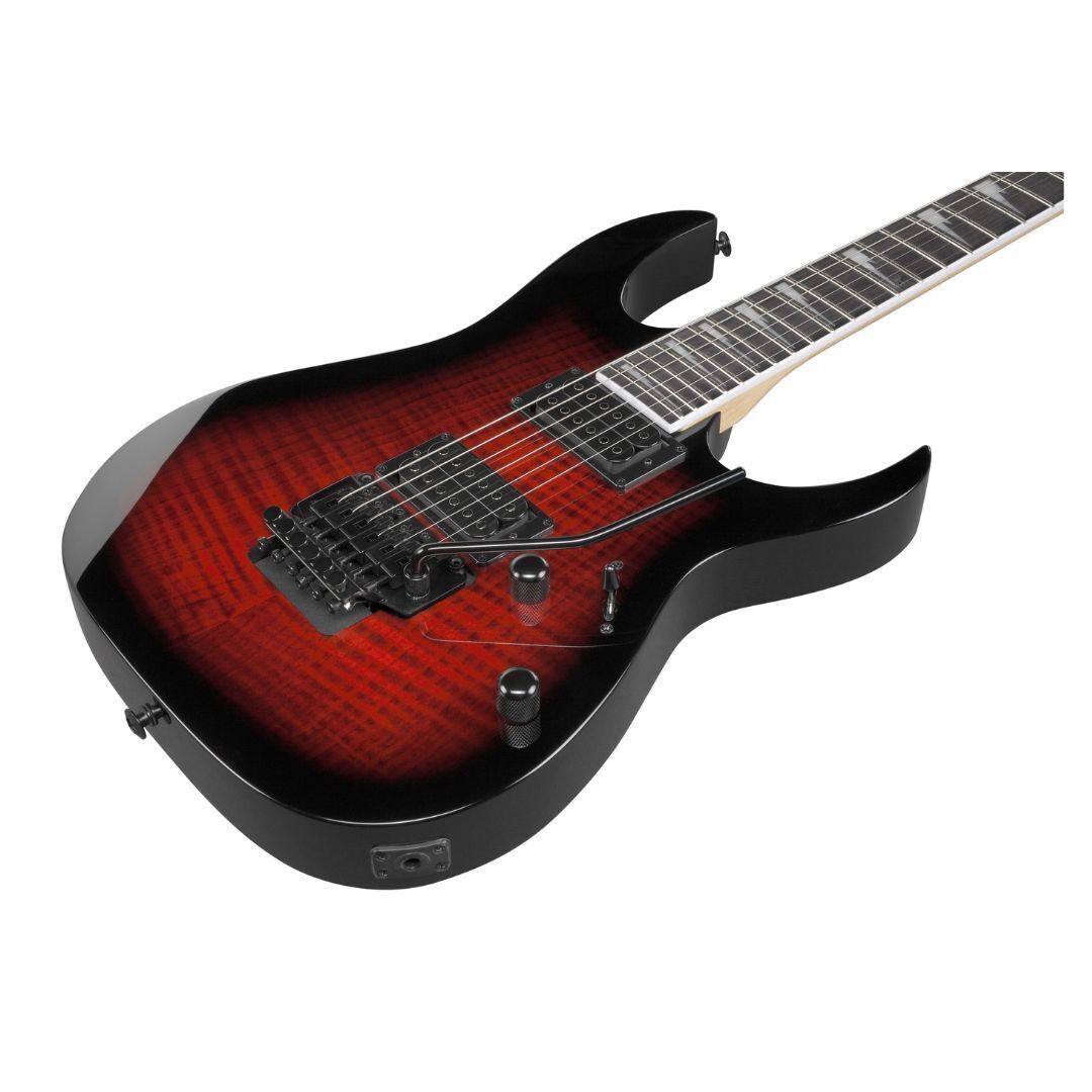 Ibanez GRG320FATRB GIO RG 6 String Electric Guitar - Transparent Red Burst