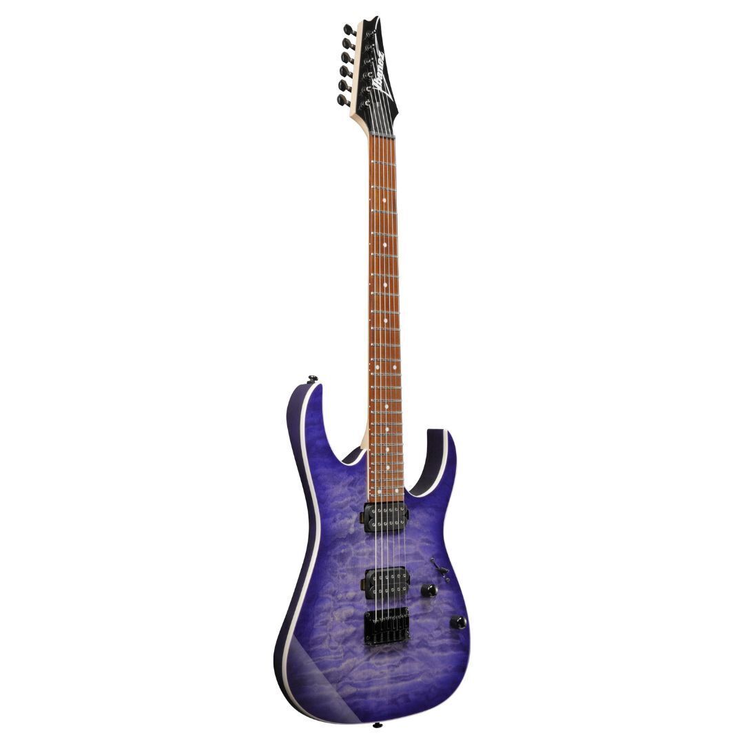 Ibanez RG421QMCBB RG Standard 6 String Electric Guitar - Cerulean Blue Burst