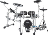 Yamaha DTX10K-X Electronic Drum Kit with TCS Pads (Black Forest)