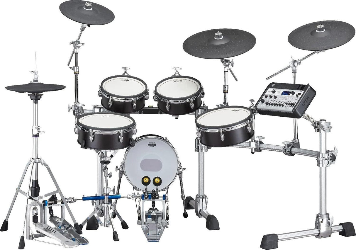 Yamaha DTX10K-X Electronic Drum Kit with TCS Pads (Black Forest)