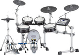 Yamaha DTX10K-X Electronic Drum Kit with TCS Pads (Black Forest)