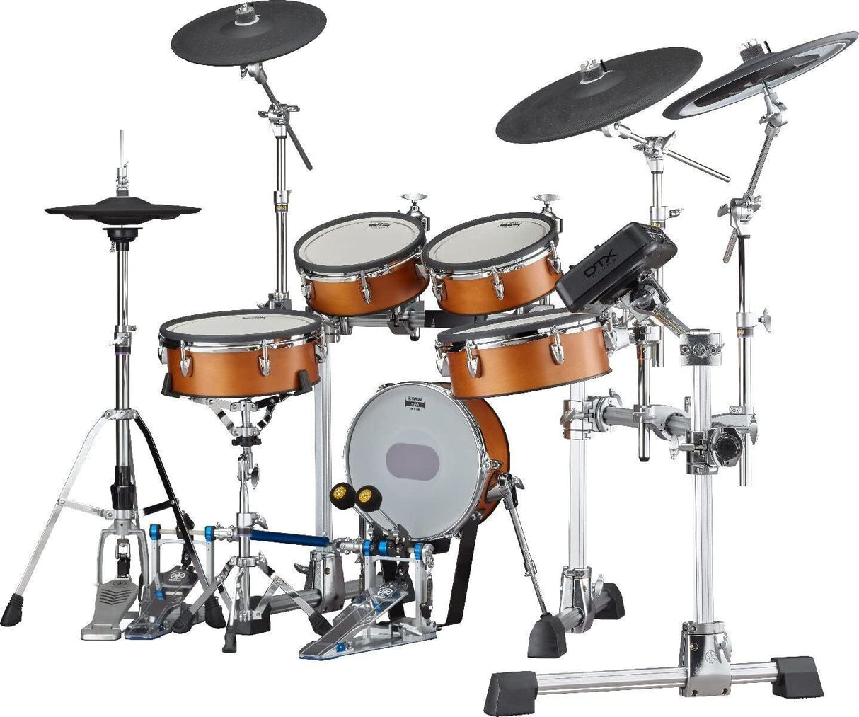 Yamaha DTX10K-X Electronic Drum Kit with TCS Pads (Real Wood)