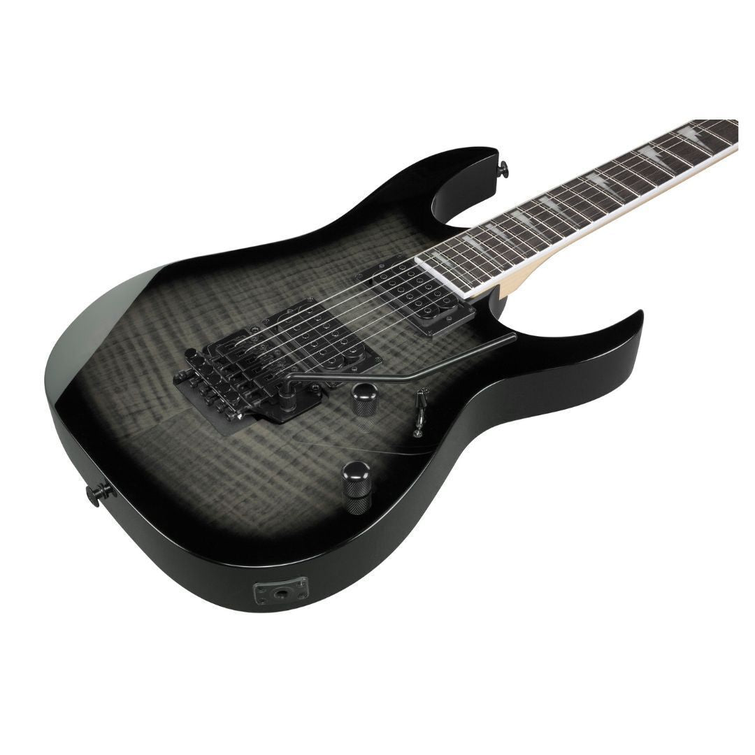Ibanez GRG320FATKS GIO RG 6 String Electric Guitar - Transparent Black Sunburst